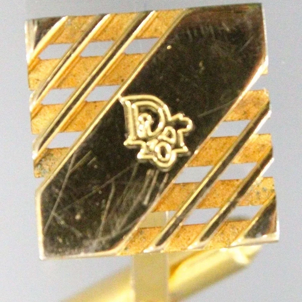 Authentic Christian Dior Cuff Links in a gift box.